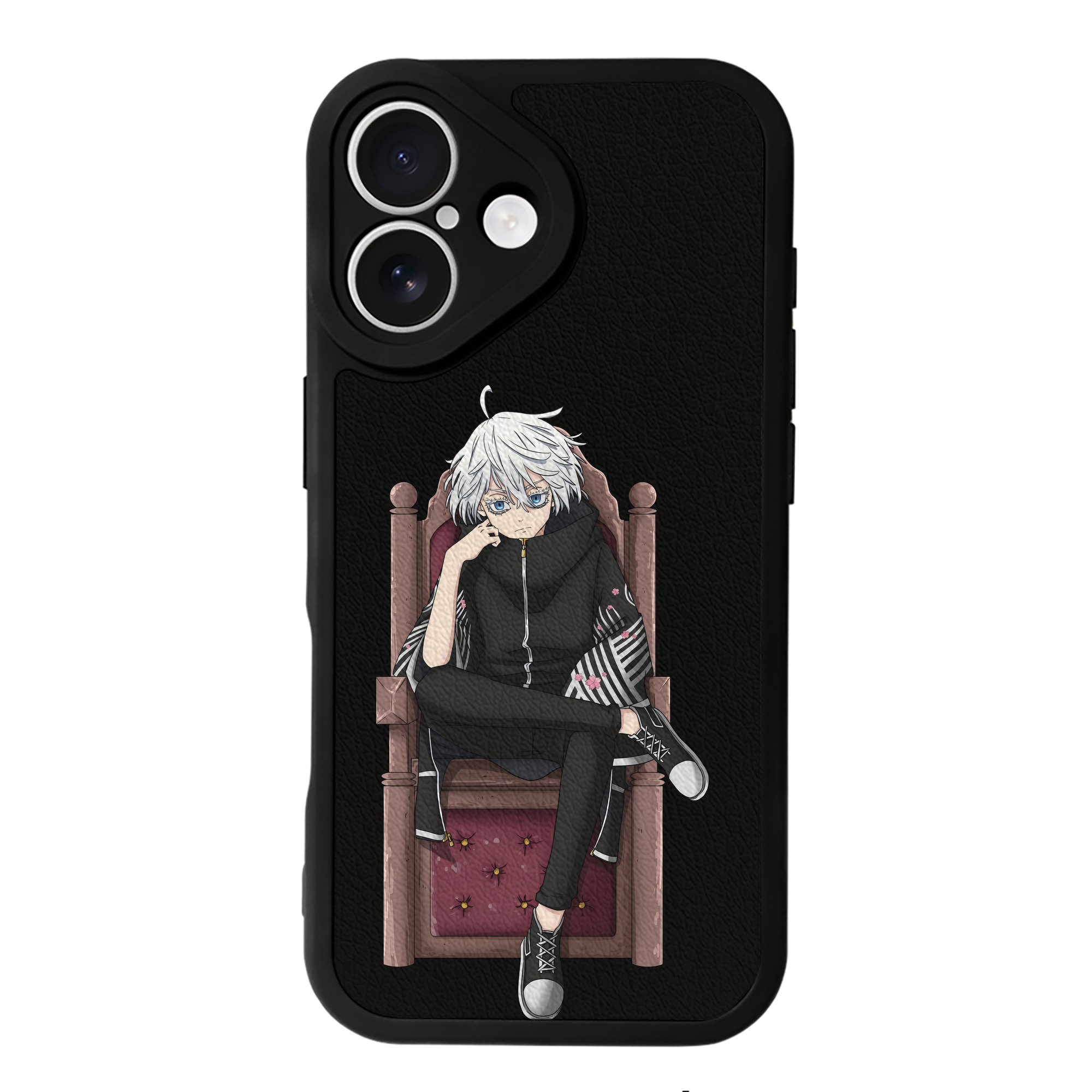 （画像用） 東京リベンジャーズ Tokyo Revengers 【iPhone 16シリーズ対応】シリコンスマホケース（レザー調） 材質：シリコン